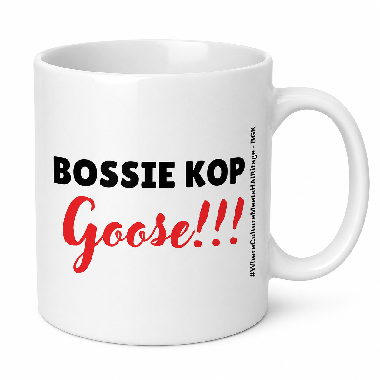 Bossie Kop Goose Mug