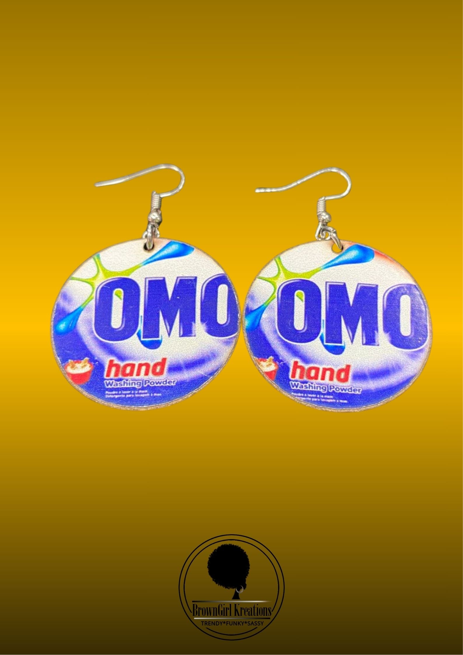 Branded Earrings OMO