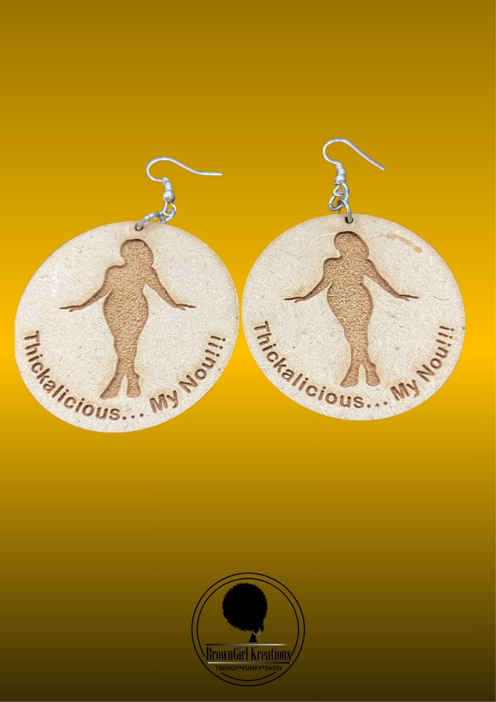 Bold Statement earrings - Thickalicous - My Nou