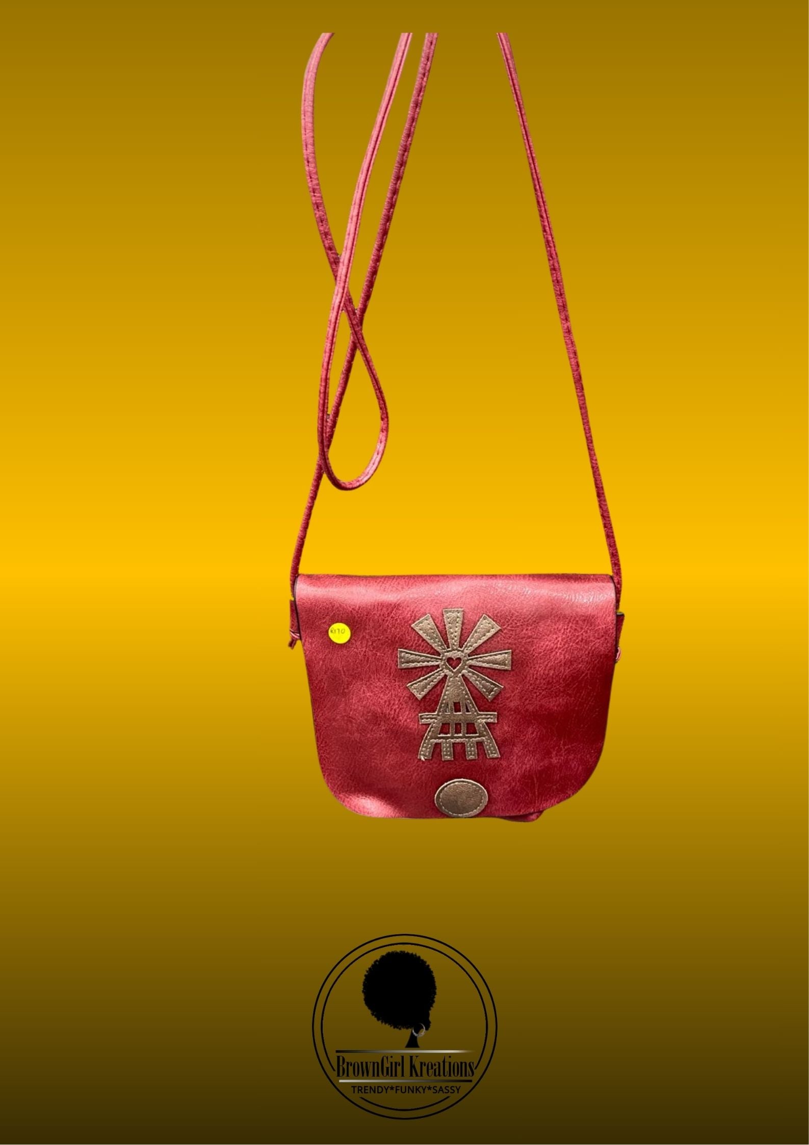 Red Windmill Slingbag