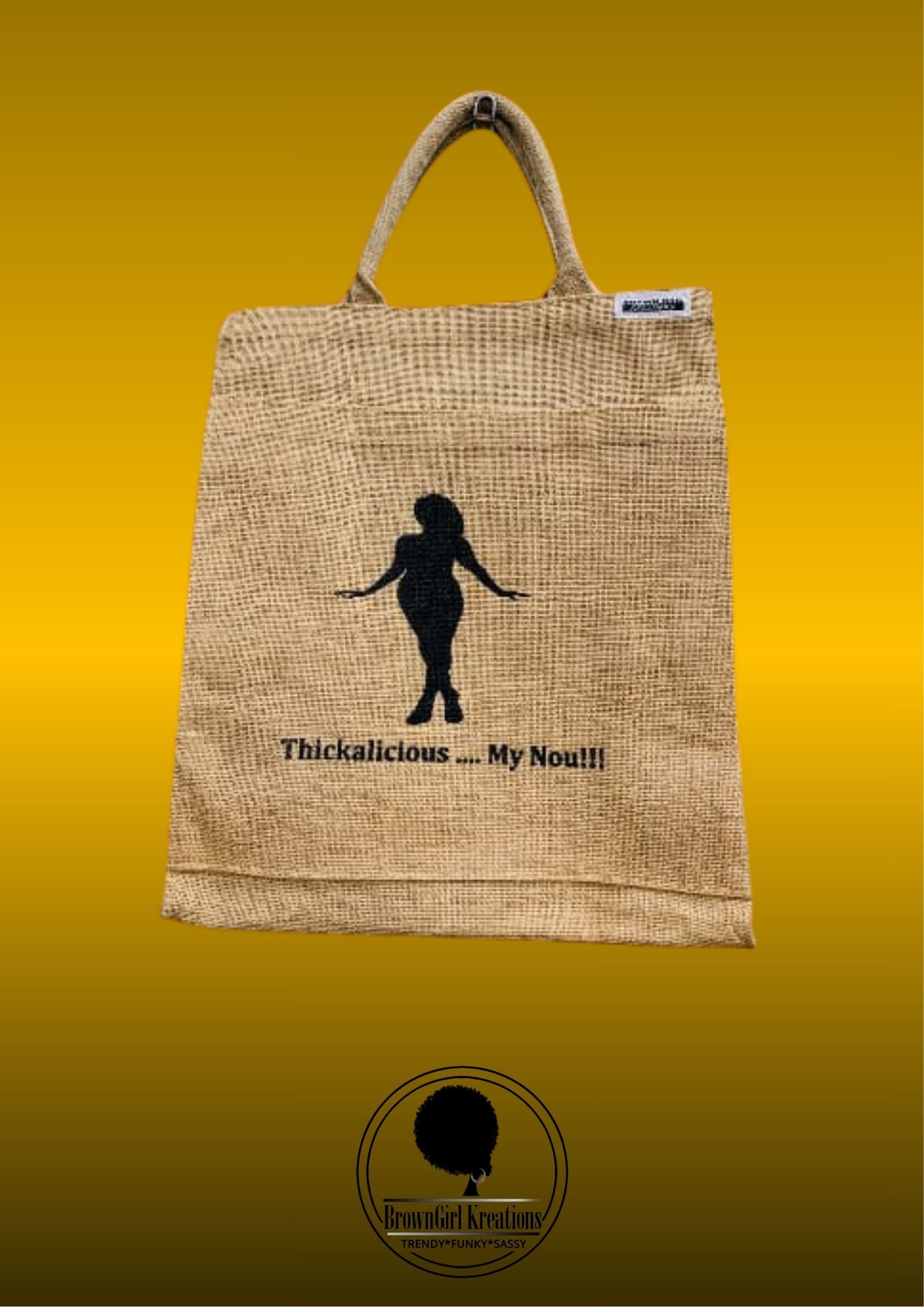 Bold Statement Hand Bag-Thickalicious...My nou!!!