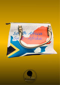 SA Flag Handbags Cream