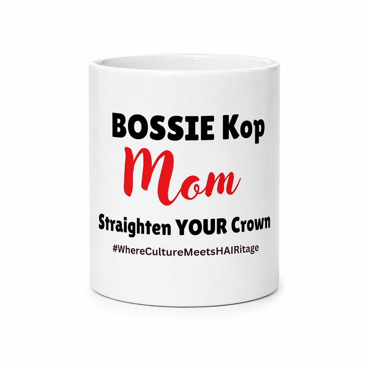 Bossie Kop Mom Mug – Statement Coffee Cup