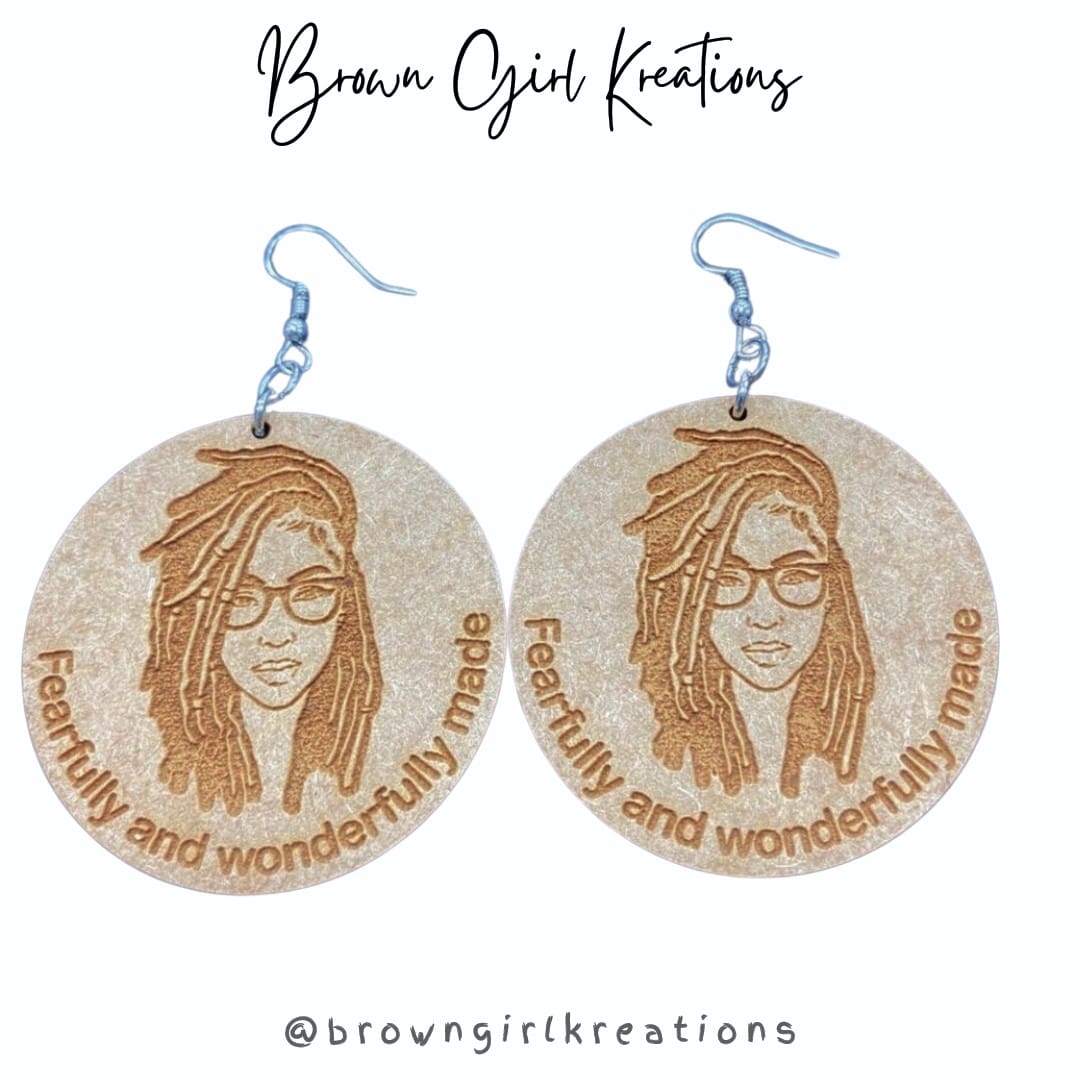Branded Earrings Women Face