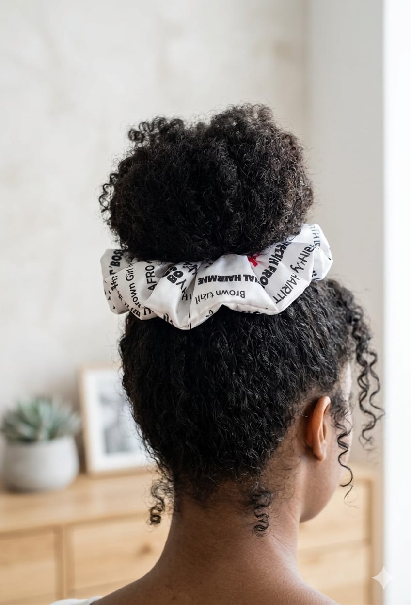 Crowned in Culture — Signature Scrunchies by Brown Girl Kreations