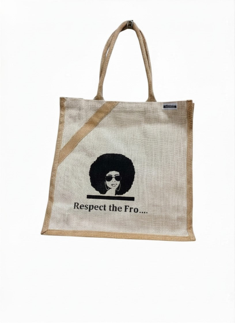 Bold Statement Bags-Respect the Fro