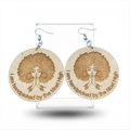 Bold Statement Earrings -I Am Handpicked By The Most High