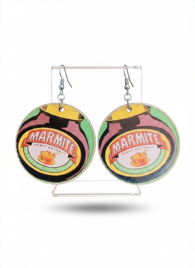 Branded Earrings Marmite