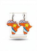 Branded Earrings Lucky Star