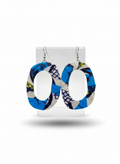 Colourful Earring -Blue & white
